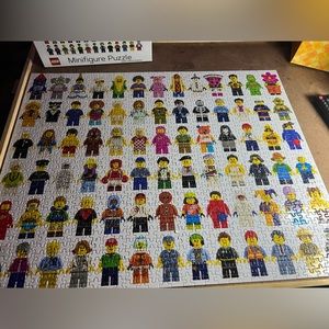 Lego puzzle! Put together once, all pieces here!
